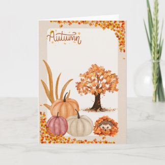 Cartão Autumn