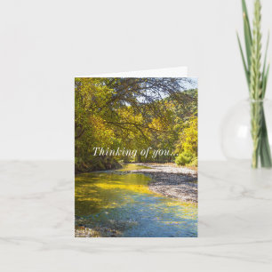 Cartão Autumn At Busiek Painterly Thinking Of You Card