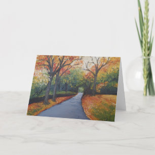 Cartão Autumn at Woodlawn Greeting Card