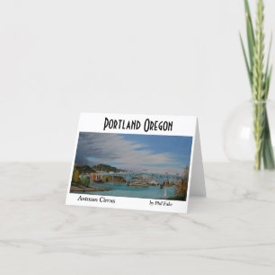 Cartão Autumn Circus notecard