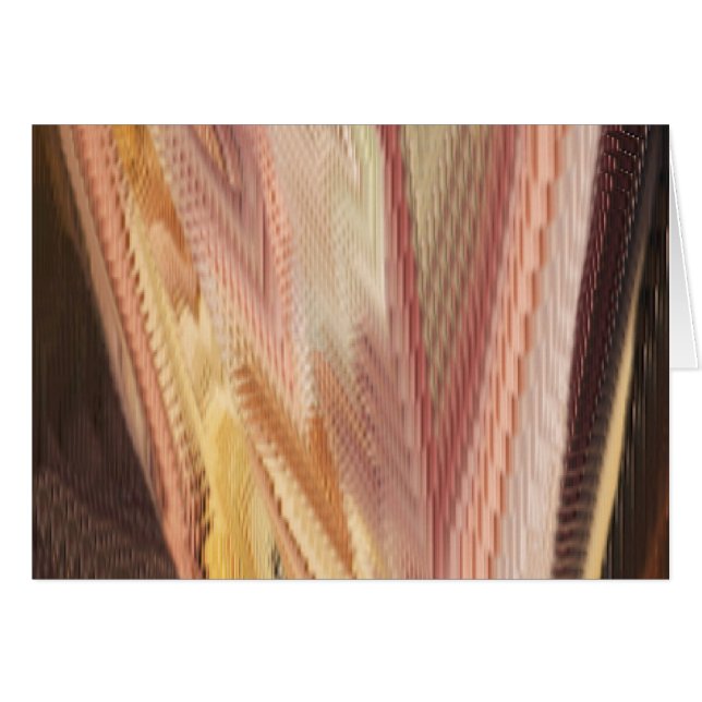 Cartão Autumn Fountain (Frente horizontal)