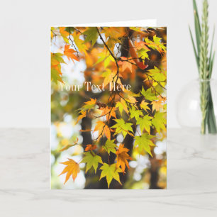 Cartão Autumn Leaves [Greeting Card]