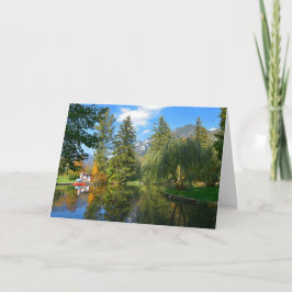 Cartão Autumn Pod Iyll