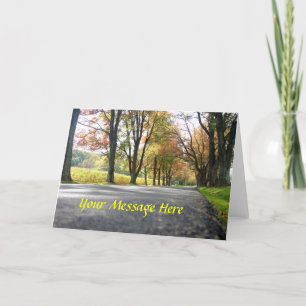 Cartão Autumn Splendor Greeting Card