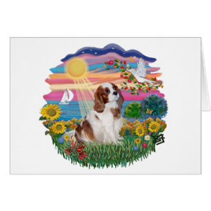 Cartão Autumn Sun - Blenheim Cavalier