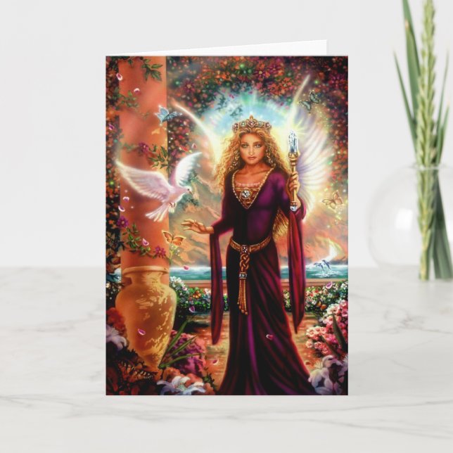 Cartão Avalon por Lisa Iris (Frente)