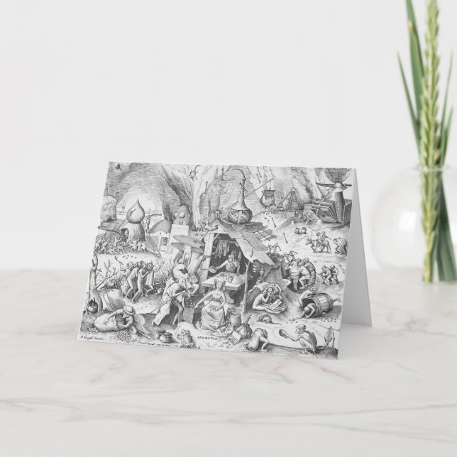 Cartão Avarice (Avaritia), Os Sete Pecados Mortos (Frente)