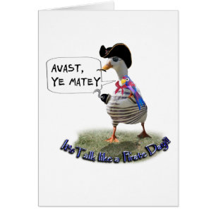 Cartão AVAST, MATEY! Será o dia de falação Pirata