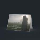 Cartão Avebury Winter Solstice Blessings<br><div class="desc">Avebury Winter Solstice Blessings Card Pagan bênção para celebrar o solstício em 21 de dezembrorua.</div>
