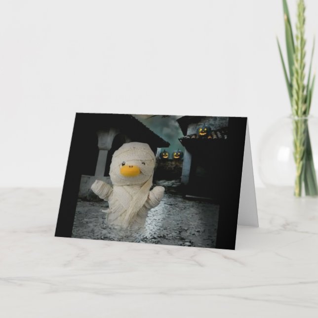 Cartão Aventura de Halloween (Frente)