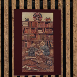 Cartão Aventuras na Biblioteca