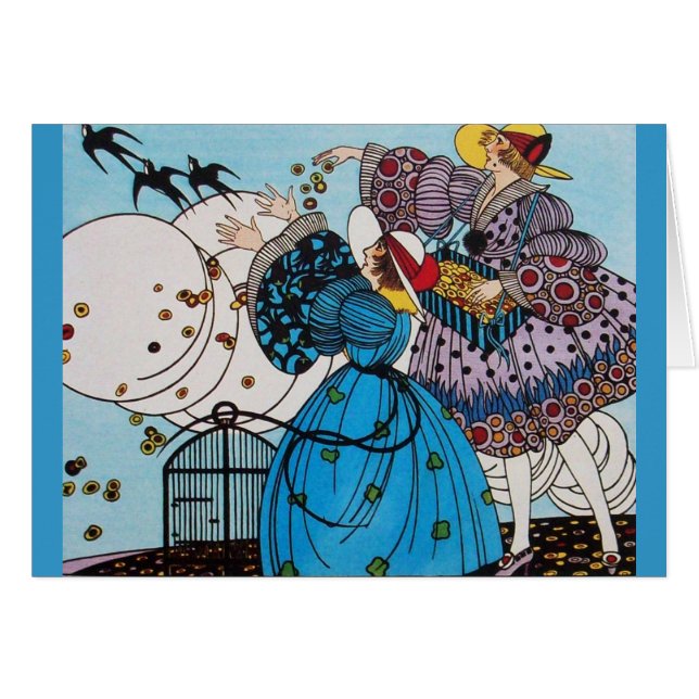 CARTÃO AVES PRIMAVERA (Frente Horizontal)