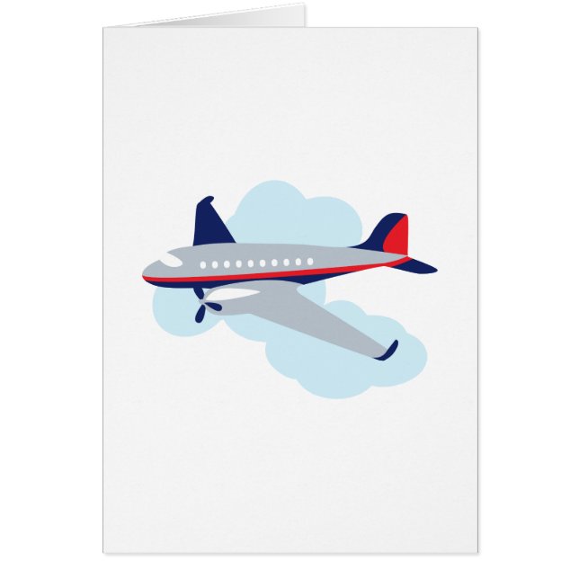 Cartão Avião do vôo (Frente)