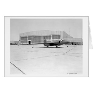 Cartão Avião espião U-2 com marcações fictícias da NASA