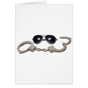 Cartão AviatorGlassessHandcuffs103110