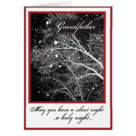 Cartão Avô, Black & White Religião, Sil de Natal