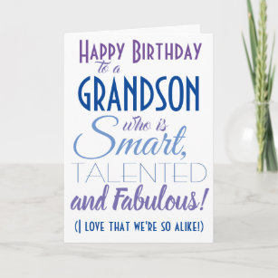 Cartão Avô Divertido Aniversário