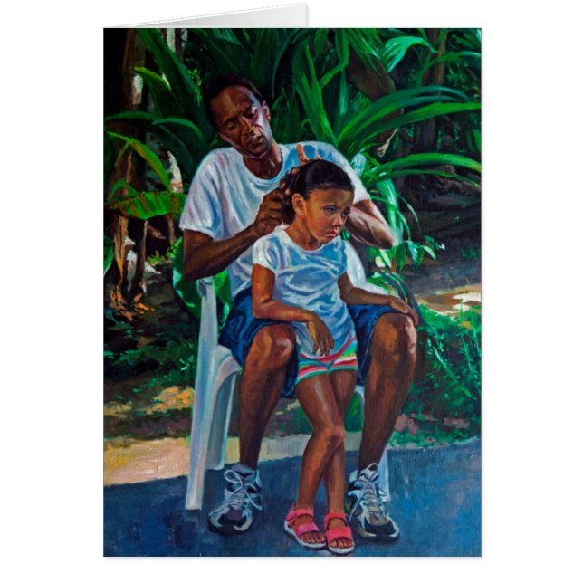 Cartão Avô e criança 2010 (Frente)