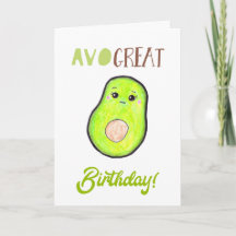 Avo excelente aniversário kawaii mão desenhada aba