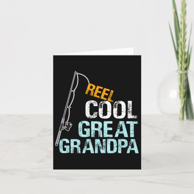 Cartão Avô incrível presente da neta (Frente)