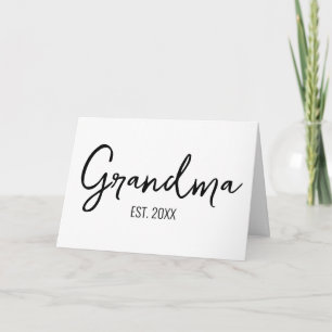 Cartão Avó Personalizada Fundou o Dia dos Avós