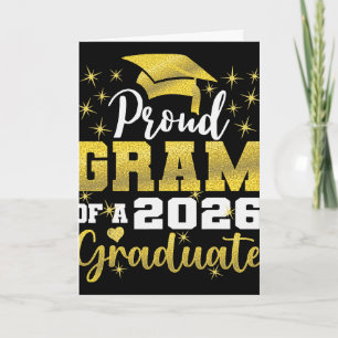 Cartão Avô Super Orgulhoso Da Formatura Do Graduado De 20