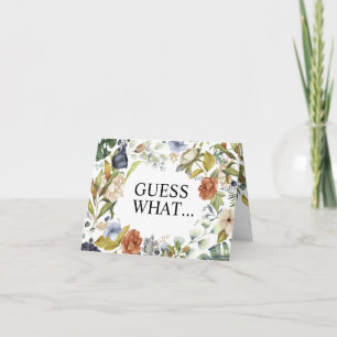 Cartão Avós surpreendentes para serem Floral