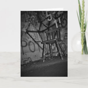 Cartão “Await Deliverance" Hallowe’en Card