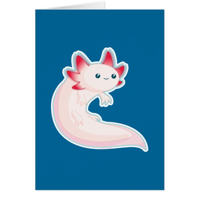 Cartão Axolotl (Frente)