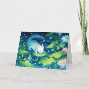 Cartão Axolotl Pond Haven