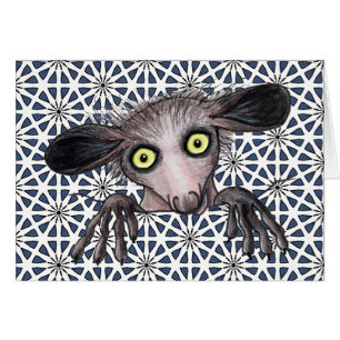 Cartão Aye-aye Lemur