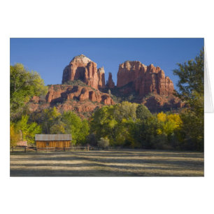 Cartão AZ, Arizona, Sedona, Área de Recreação da Lua Cres