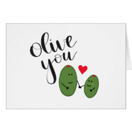 Cartão Azeitona você