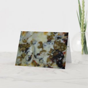 Cartão "Azeitonas Negras e Verdes" Consiga Bem