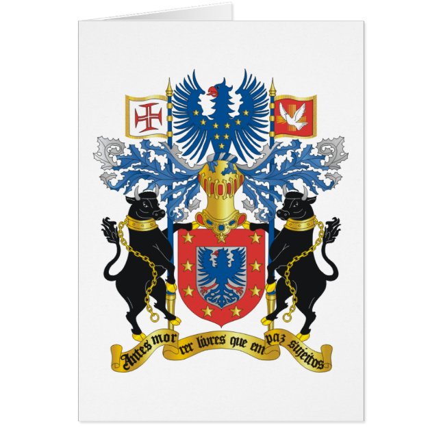 Cartão azores emblem (Frente)