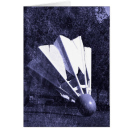 Cartão Azuis de Shuttlecock