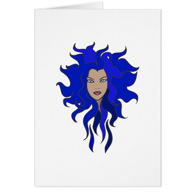 Cartão Azul (Frente)