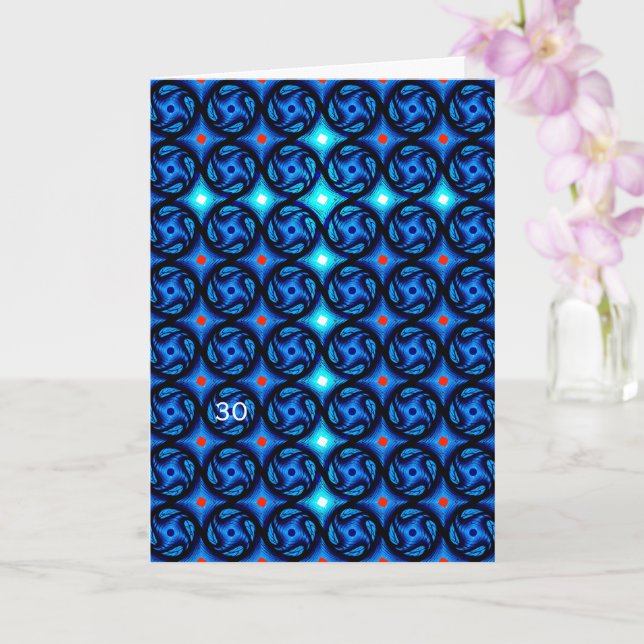 Cartão Azul  (Orquídea)