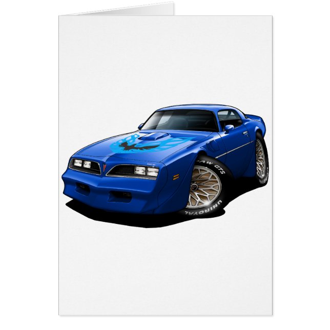 Cartão Azul 1977-78 do transporte Am (Frente)