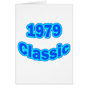Cartão Azul 1979 clássico