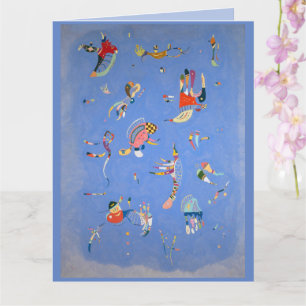 Cartão Azul-céu, Kandinsky 1940  