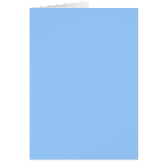 Cartão Azul Claro (Frente)