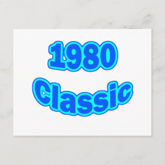 Cartão Azul clássico 1980