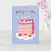 Azul + Colheita Rosa Coquette Cherry Cake Aniversá