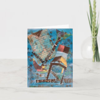 Cartão Azul do caso amoroso