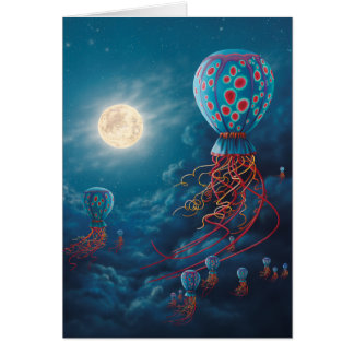 Cartão azul dos vagabundos