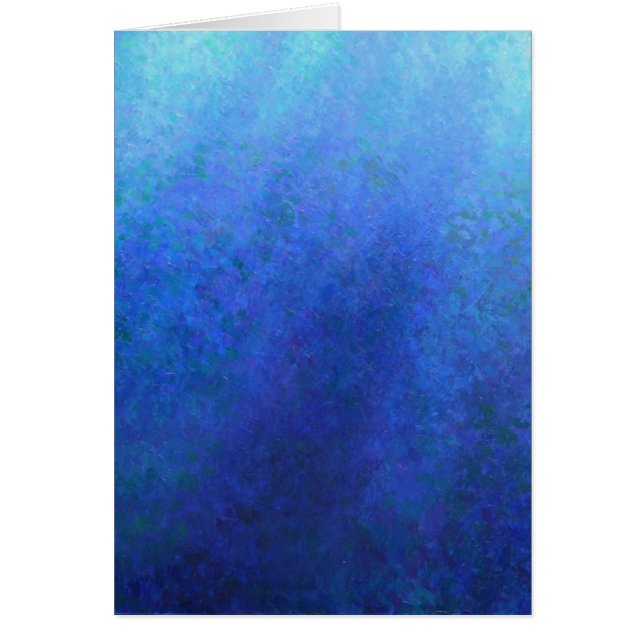 Cartão Azul grande (Frente)