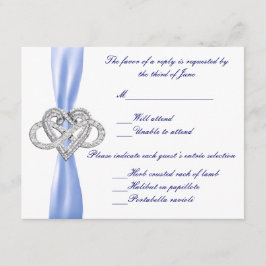 Cartão Azul Infinito de Resposta Cardíaca