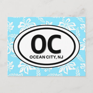 Cartão Azul NJ para o Oceano Atlântico