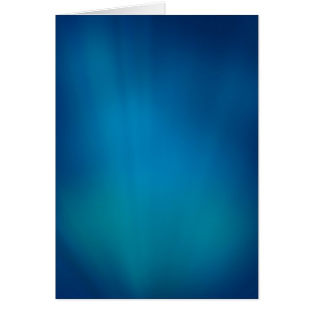 Cartão Azul profundo brilho submarino (Frente)